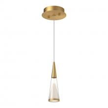  402401BG-LED - Malabar 3-in Brushed Gold LED Pendant