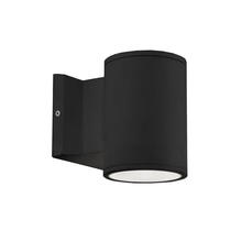  EW3105-BK - Nordic 5-in Black LED Exterior Wall Sconce