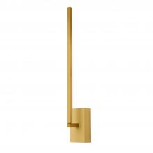  WS25118-BG - Pandora 18-in Brushed Gold LED Wall Sconce