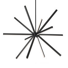  CH14356-BK - Sirius 56-in Black LED Chandeliers