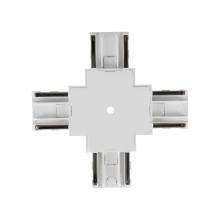  TRC989134-WH - Trilo Track X-Connector White Trilo Track Connector