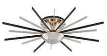  C4802 - Atomic 8Lt Ceiling Semi-Flush Small