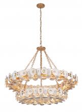  N1868-760 - Niu - 22 Lights 2 Tier Chandelier