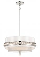  N7383-613 - Sutton - 3 Light Semi Flush and Pendant, A Robin Baron Design