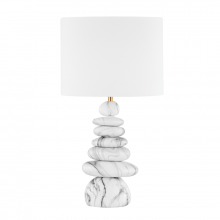  L1736-AGB/CMG - 1 LIGHT TABLE LAMP