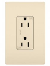  885TRWRLA - radiant® Outdoor Outlet, Light Almond