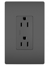  885SBK - radiant? Self-Grounding Outlet, Black