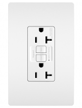  2097NAW - radiant? 20A Duplex Self-Test GFCI Receptacles with SafeLock? Protection, NAFTA-Compliant, White