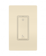  WNRL43LA - radiant® Sleep/Wake Wireless Smart Switch with Netatmo, Light Almond