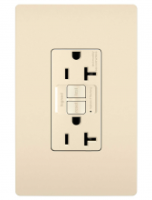  2097NALA - radiant? 20A Duplex Self-Test GFCI Receptacles with SafeLock? Protection, NAFTA Compliant, Light