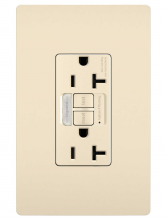  2097NTLTRLA - radiant® Tamper-Resistant 20A Duplex Self-Test GFCI Receptacles with SafeLock® Protection and Night 