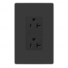  885TR20SBK - radiant? 20A 125V Tamper-Resistant Outlet, Black