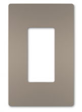  RWP26NI - radiant® One-Gang Screwless Wall Plate, Nickel