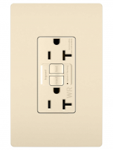  2097TRWRNALA - radiant? Tamper-Resistant Weather-Resistant 20A Duplex Self-Test GFCI Receptacles with SafeLock?