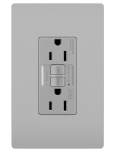  1597TRWRGRYCCD4 - radiant? Tamper-Resistant Weather-Resistant 15A Duplex Self-Test GFCI Receptacles with SafeLock?