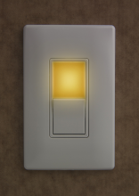  NTL873AMBERW - radiant? Single-Pole/3-Way Switch with Amber LED Night Light