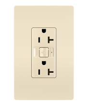  WNRR20LA - radiant® Smart 20A Outlet with Netatmo, Light Almond