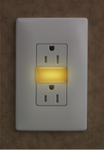  NTL885TRAMBERW - radiant? 15A Tamper-Resistant Outlet with Amber LED Night Light