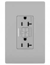  2097NAGRY - radiant? 20A Duplex Self-Test GFCI Receptacles with SafeLock? Protection, NAFTA Compliant, Gray