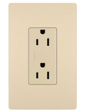  885TRICC8 - radiant? Tamper-Resistant Outlet, Ivory