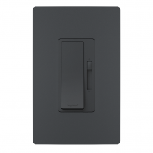  RHL153PWPG - radiant? LED Advanced 150W Single Pole 3-Way Dimmer with Wall Plate, Graphite