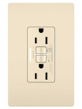  1597TRALACCD4 - radiant? Tamper-Resistant 15A Duplex Self-Test GFCI Receptacles with Audible Alarm and SafeLock?