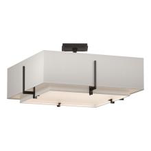  126510-SKT-14-SF1605-SE2012 - Exos Square Double Shade Semi-Flush