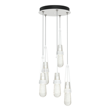  131120-SKT-STND-02-YG0434 - Link 5-Light Blown Glass Pendant