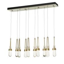  131200-SKT-STND-86-YJ0434 - Link 10-Light Blown Glass Pendant