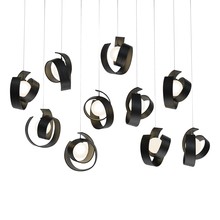  131208-SKT-LONG-10-GG0711 - Riza 10-Light Pendant