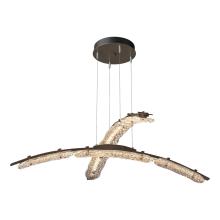  137587-LED-STND-05-ZM0749 - Glissade Double Large LED Pendant