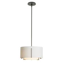  139602-SKT-MULT-07-SF1099-SF1590 - Exos Small Double Shade Pendant