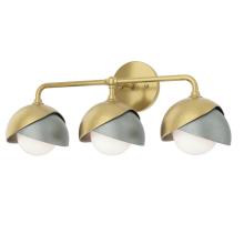  201375-SKT-86-82-GG0711 - Brooklyn 3-Light Double Shade Bath Sconce