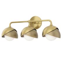  201375-SKT-86-84-GG0711 - Brooklyn 3-Light Double Shade Bath Sconce