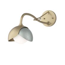  201377-SKT-84-82-GG0711 - Brooklyn 1-Light Double Shade Long-Arm Sconce