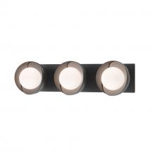  201378-SKT-10-14-GG0711 - Brooklyn 3-Light Straight Double Shade Bath Sconce