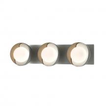  201378-SKT-82-84-GG0711 - Brooklyn 3-Light Straight Double Shade Bath Sconce