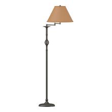  242160-SKT-07-SB1655 - Twist Basket Swing Arm Floor Lamp