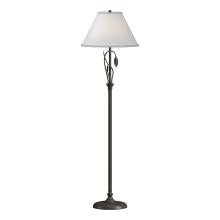  246761-SKT-07-SF1755 - Forged Leaves and Vase Floor Lamp