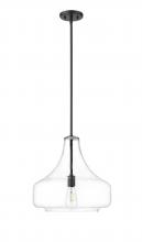  20301-MB - Madelynn 1-Light Pendant light Matte Black