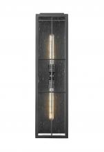  10822-PBK - Jaxson 2-Light Outdoor Wall Sconce Powder Coated Black