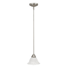  1701-SN - 1-Light Mini-Pendant light Satin Nickel