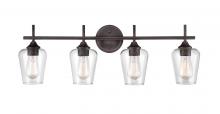  9704-RBZ - Ashford 4-Light Vanity Rubbed Bronze