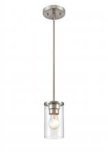  2711-BN - Verlana 1-Light Pendant light Brushed Nickel