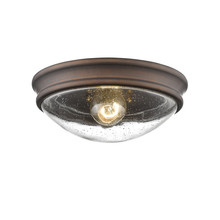  5226-RBZ - 1-Light Flushmount Ceiling Light Rubbed Bronze