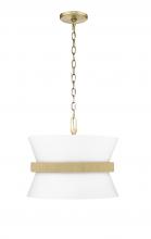  20503-VB - Kimbry 3-Light Pendant light Vintage Brass