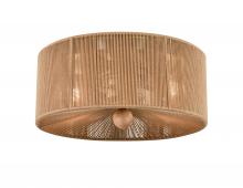  213002-BN - 2-Light Flushmount Ceiling Light Brushed Nickel