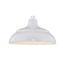  RWHS14-WH - R Series 1-Light Warehouse Shade White