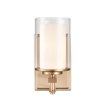  5501-MG - Huderson 1-Light Wall Sconce Modern Gold