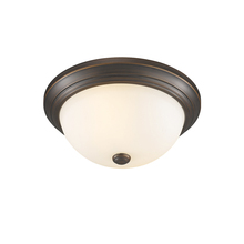  4903-RBZ - 2-Light Flushmount Ceiling Light Rubbed Bronze